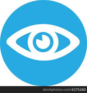 Eye icon sign symbol design
