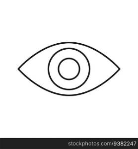 Eye icon sign. Vector illustration. stock image. EPS 10.. Eye icon sign. Vector illustration. stock image.