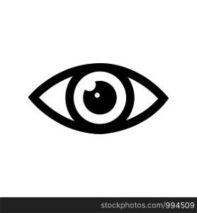 eye icon vector design template