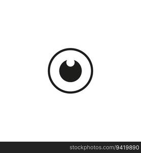 Eye icon. Vector illustration. EPS 10. stock image.. Eye icon. Vector illustration. EPS 10.