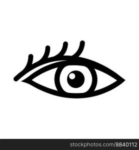 eye icon vector illustration logo design
