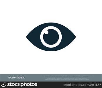 Eye Logo Icon Vector