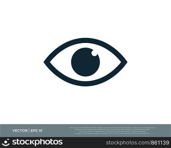 Eye Logo Icon Vector