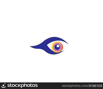 eye logo vector.