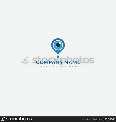 eye logo vector