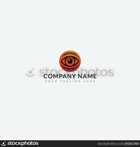eye logo vector