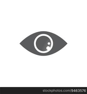 Eye logo vector illustration business element and symbol design