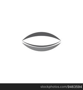 Eye logo vector illustration business element and symbol design