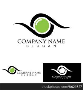 Eye Logo vector symbol design