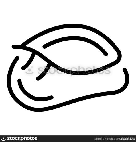 Eye patch gel icon outline vector. Beauty mask. Cream skin. Eye patch gel icon outline vector. Beauty mask