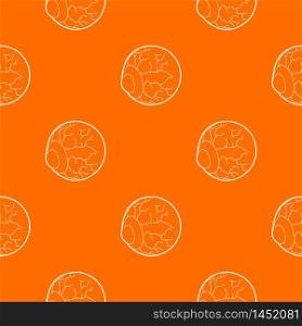Eye pattern vector orange for any web design best. Eye pattern vector orange