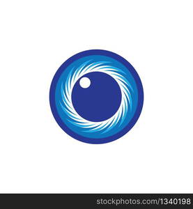 Eye symbol vector icon illustration design