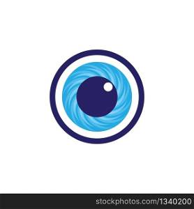 Eye symbol vector icon illustration design