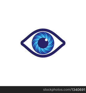 Eye symbol vector icon illustration design