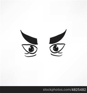 Eye vector sketch icon isolated on background. Hand drawn Eye icon. Eye sketch icon for infographic, website or app.
