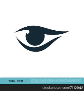 Eye / Vision Icon Logo Vector Template Illustration Design. Vector EPS 10.