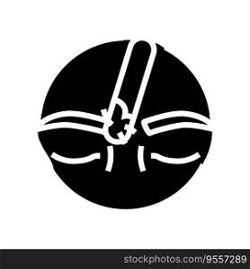 eyebrow hair removal male glyph icon vector. eyebrow hair removal male sign. isolated symbol illustration. eyebrow hair removal male glyph icon vector illustration