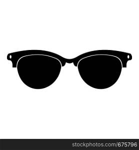 Eyeglasses for blind icon. Simple illustration of eyeglasses for blind vector icon for web. Eyeglasses for blind icon, simple style.
