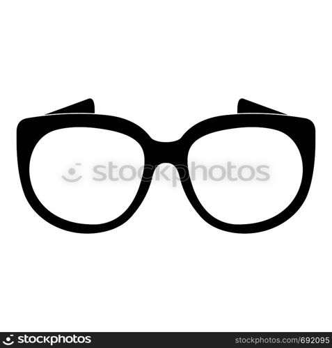 Eyeglasses for sight icon. Simple illustration of eyeglasses for sight vector icon for web. Eyeglasses for sight icon, simple style.