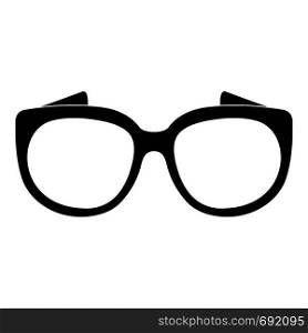 Eyeglasses for sight icon. Simple illustration of eyeglasses for sight vector icon for web. Eyeglasses for sight icon, simple style.