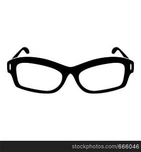 Eyeglasses icon. Simple illustration of eyeglasses vector icon for web. Eyeglasses icon, simple style.