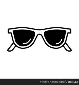 Eyeglasses icon vector design template