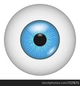 Eyesight icon. Realistic illustration of eyesight vector icon for web. Eyesight icon, realistic style