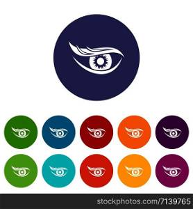 Eyesight icon. Simple illustration of eyesight vector icon for web. Eyesight icon, simple style