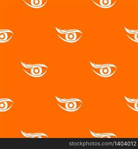 Eyesight pattern vector orange for any web design best. Eyesight pattern vector orange
