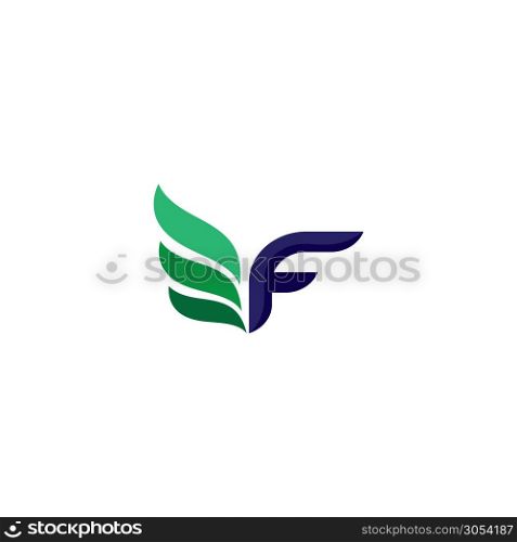 F letter logo and symbols template vector icons design