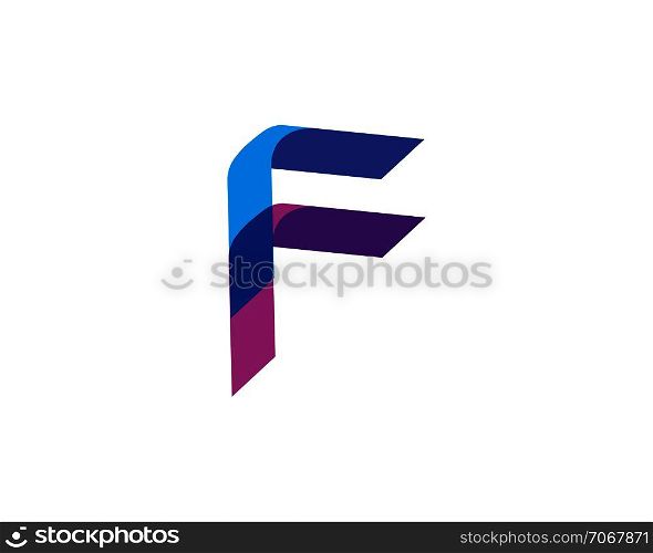 f Letter Logo Business Template Vector icon