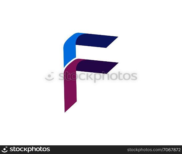 f Letter Logo Business Template Vector icon