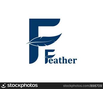 f letter logo icon illustration vector design