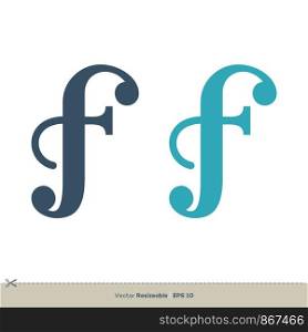F Letter vector Logo Template Illustration Design. Vector EPS 10.