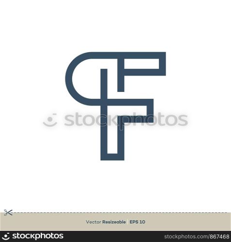 F Letter vector Logo Template Illustration Design. Vector EPS 10.