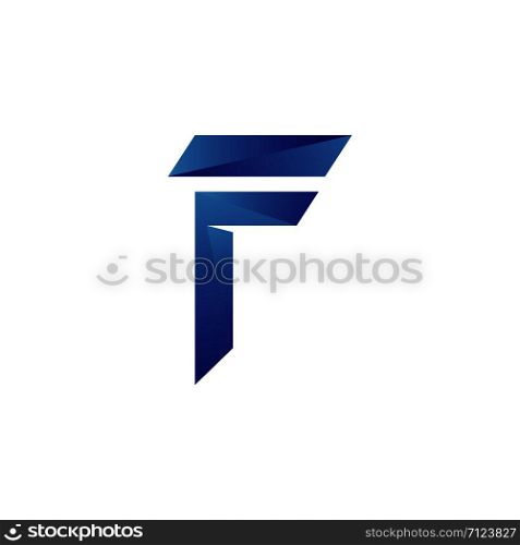 F logo and symbols template vector icons