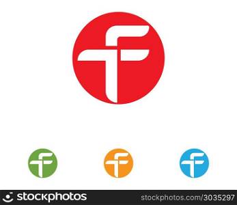 F logo and symbols template vector icons. F logo and symbols template vector icons