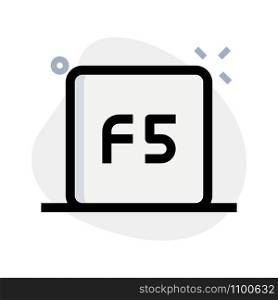F5, Refresh key function computer button layout