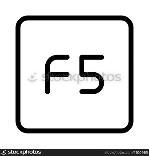 F5, Refresh key function computer button layout