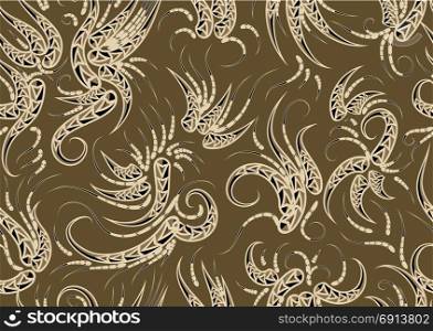fabric texture seamless. abstract floral vector background