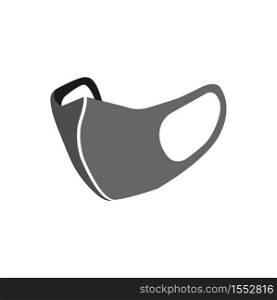 Face mask icon vector logo