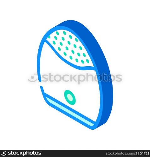 face massager device isometric icon vector. face massager device sign. isolated symbol illustration. face massager device isometric icon vector illustration