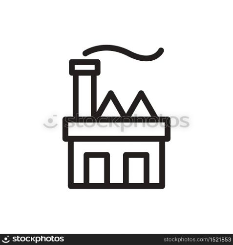 factory icon logo illustration design