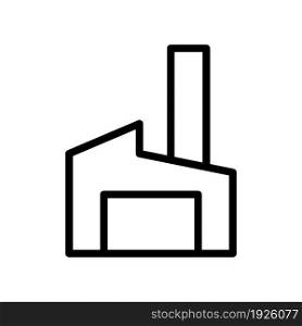 Factory icon vector design template