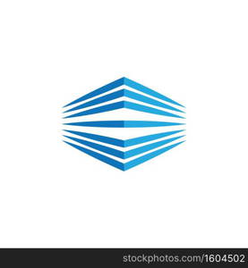 Factory illustration logo vector template design 