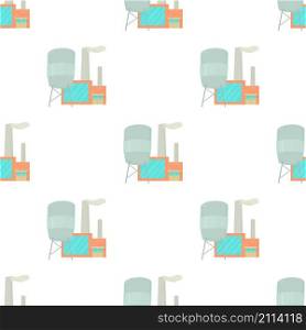 Factory pattern seamless background texture repeat wallpaper geometric vector. Factory pattern seamless vector