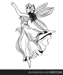 Fairy vector image