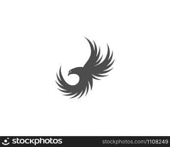 Falcon Bird Logo Template