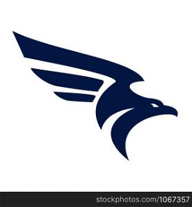 Falcon Eagle Bird Logo Design.