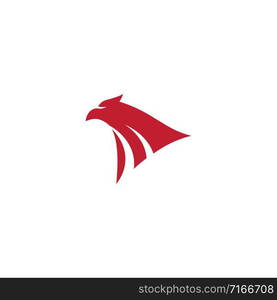 Falcon Eagle Bird Logo Template vector